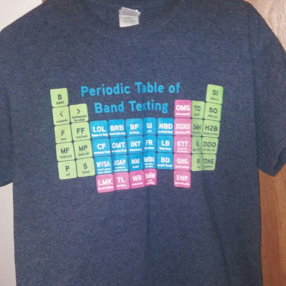 Marching band tshirt